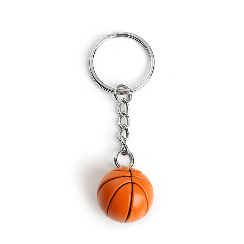 Resin Art Alphabet - Basketball Keychain Ornaments Business Football Gifts
