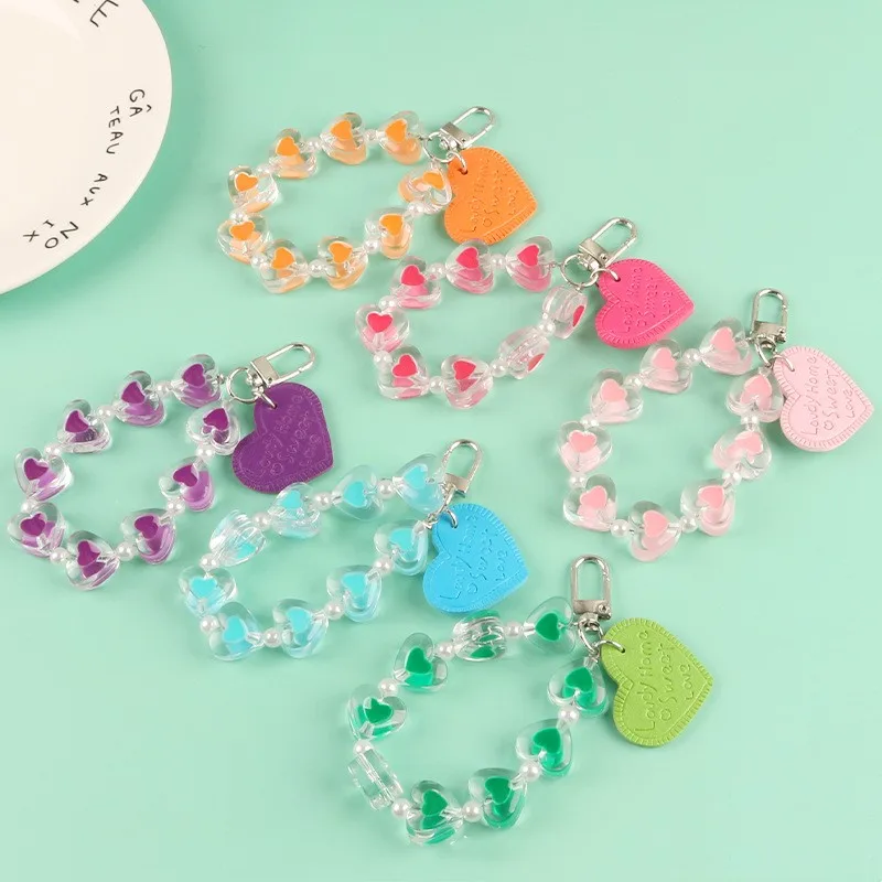 Resin Art Alphabet - Creativetransparent loveheart type hand string letter