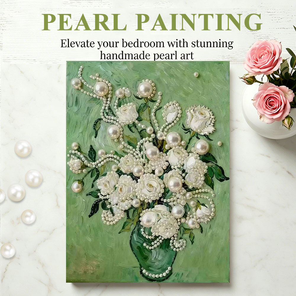 Resin Art Kit For Beginners - Huacan DIY Pearl Art Painting kits
