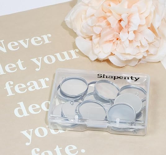20 Pieces Stainless Steel Roun - Resin Art Handmade ulasan dan harga