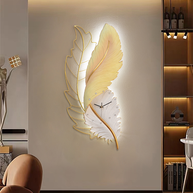 Light Unique Wall Clock Minima - Resin Art Wall Clock ulasan dan harga