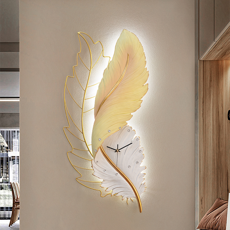 Light Unique Wall Clock Minima - Resin Art Wall Clock ulasan dan harga