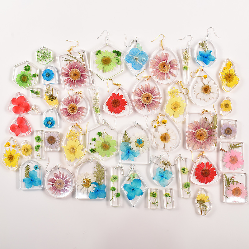 Geometric Earring Pendant Sili - Resin Art Kit For Beginners ulasan dan harga