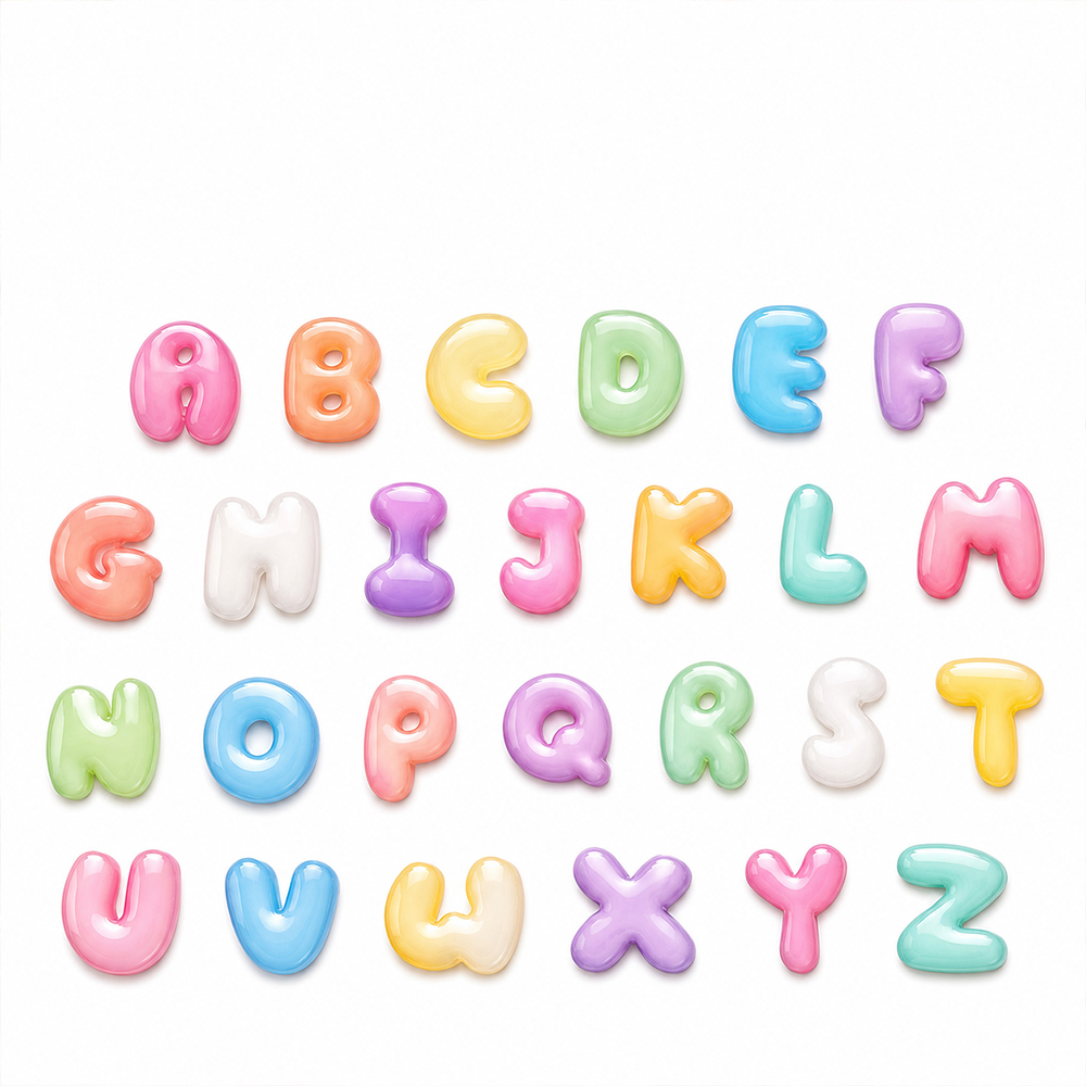 S0321 Mini Size Silicone Mold  - Resin Art Alphabet ulasan dan harga