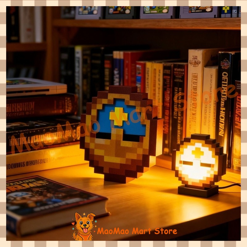 Chic Retro Pixel Art Style Sun - Resin Art Wall Clock ulasan dan harga