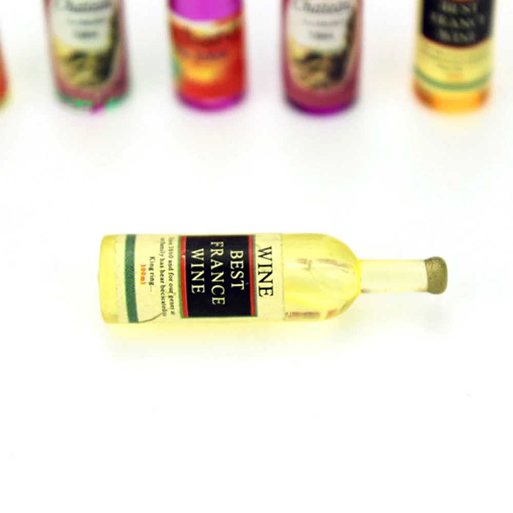 6Pcs 1/12 Dollhouse Miniature  - Resin Art Bottle ulasan dan harga