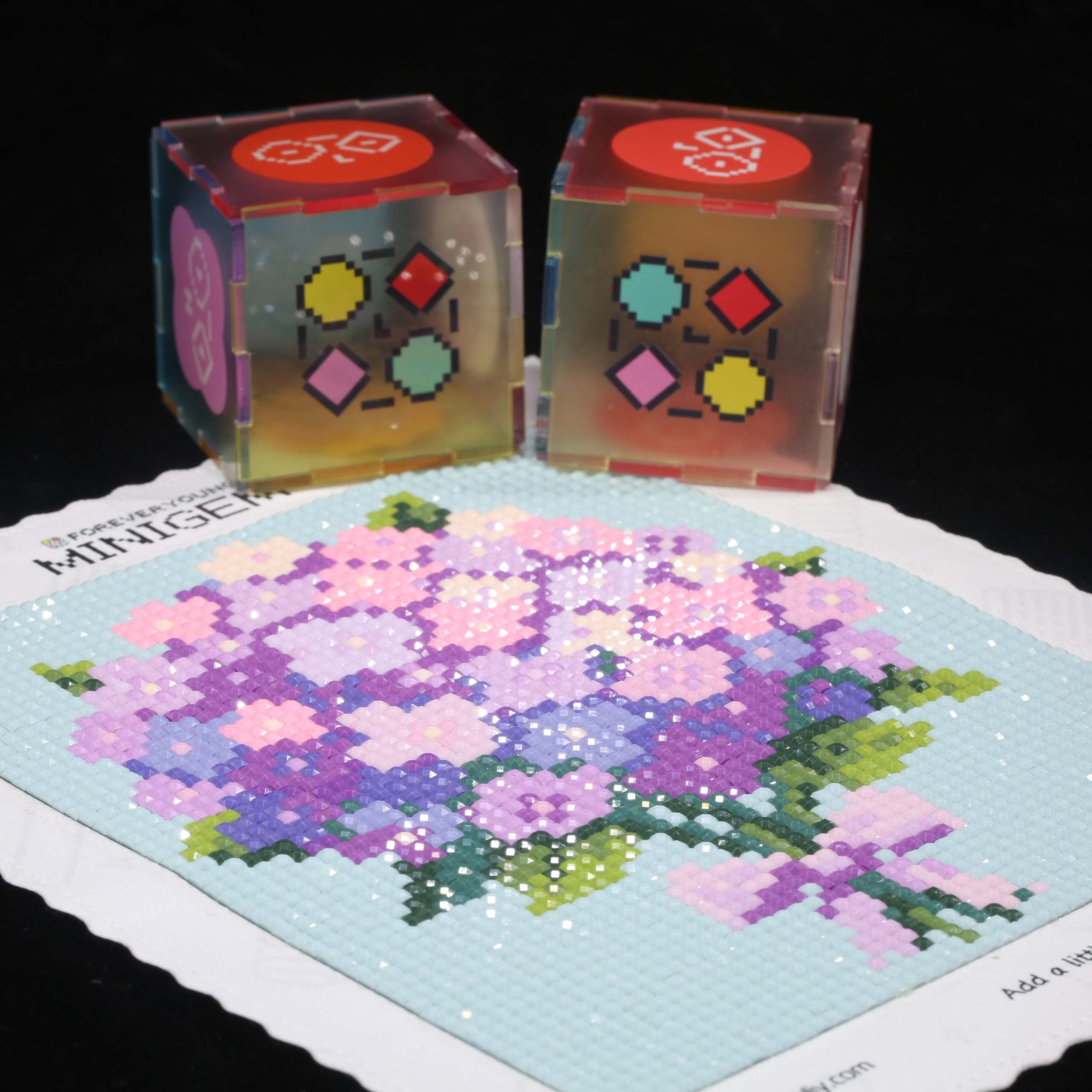 Minigem® Purple Hydrangea 5D D - Resin Art Kit For Beginners ulasan dan harga