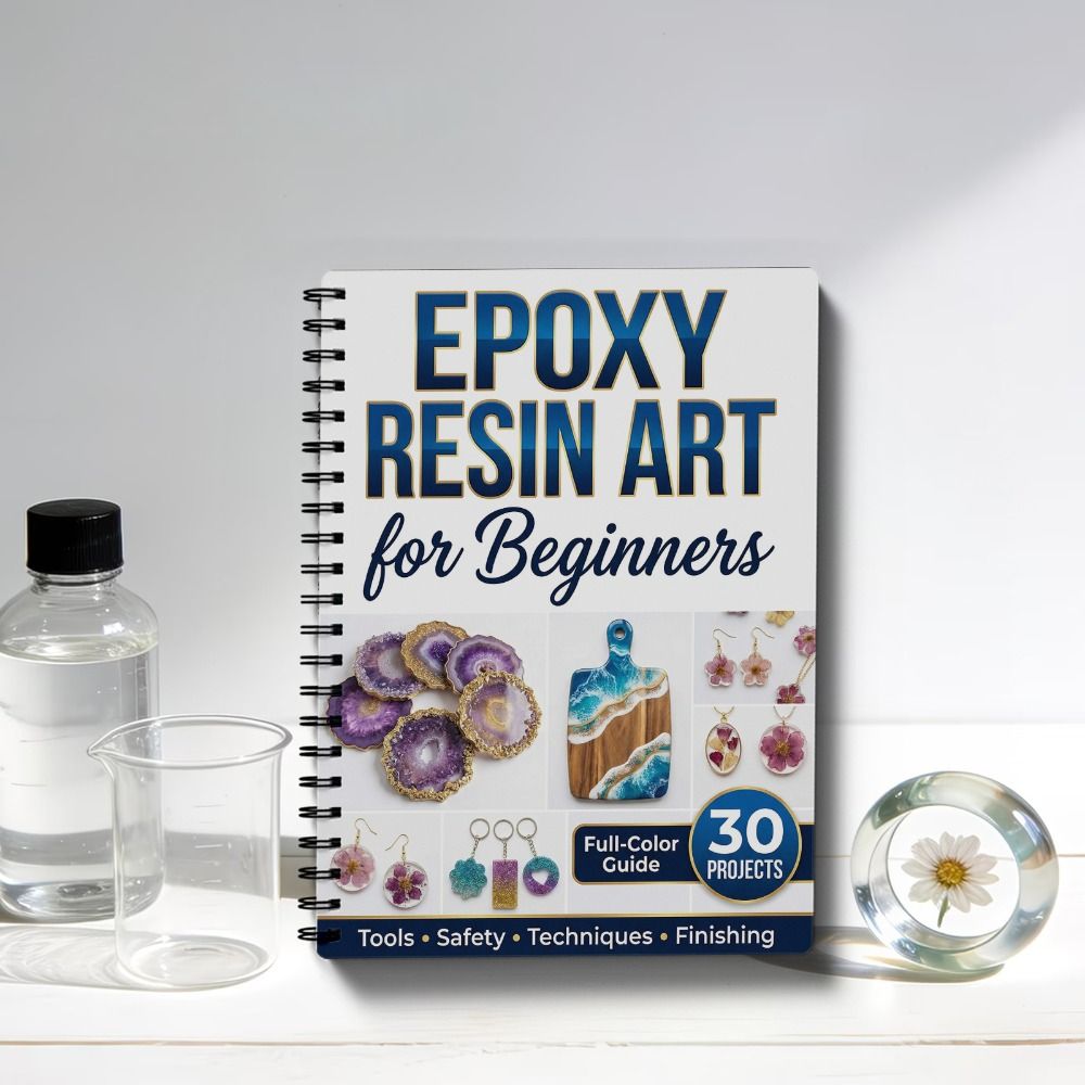 Step-by-Step Epoxy Resin Art H - Resin Art Guide Free ulasan dan harga
