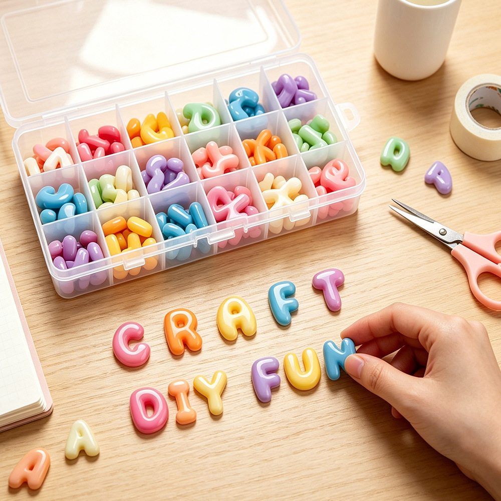 New 26 Mini Alphabet Silicone  - Resin Art Alphabet ulasan dan harga