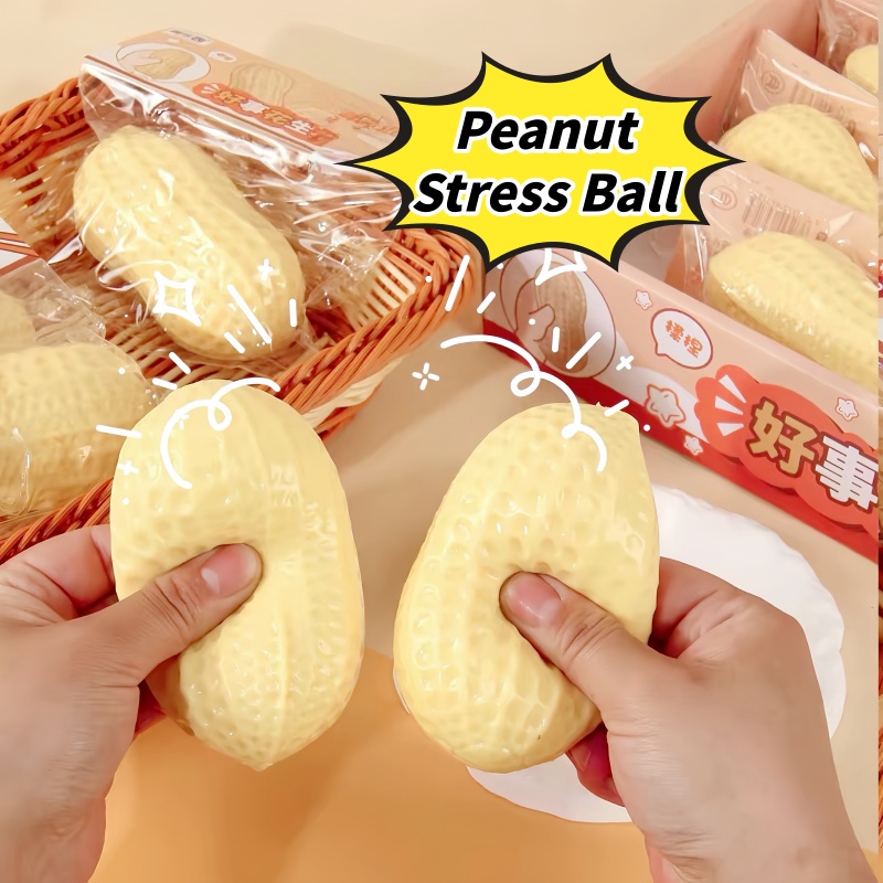 In Stock Peanut Stress Ball Cr - Resin Art Toys ulasan dan harga