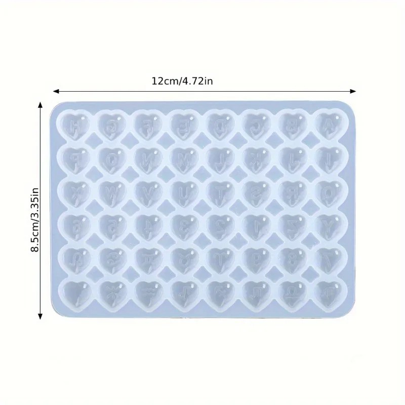 1pc DIY Epoxy Resin Mold Numbe - Resin Art Alphabet ulasan dan harga