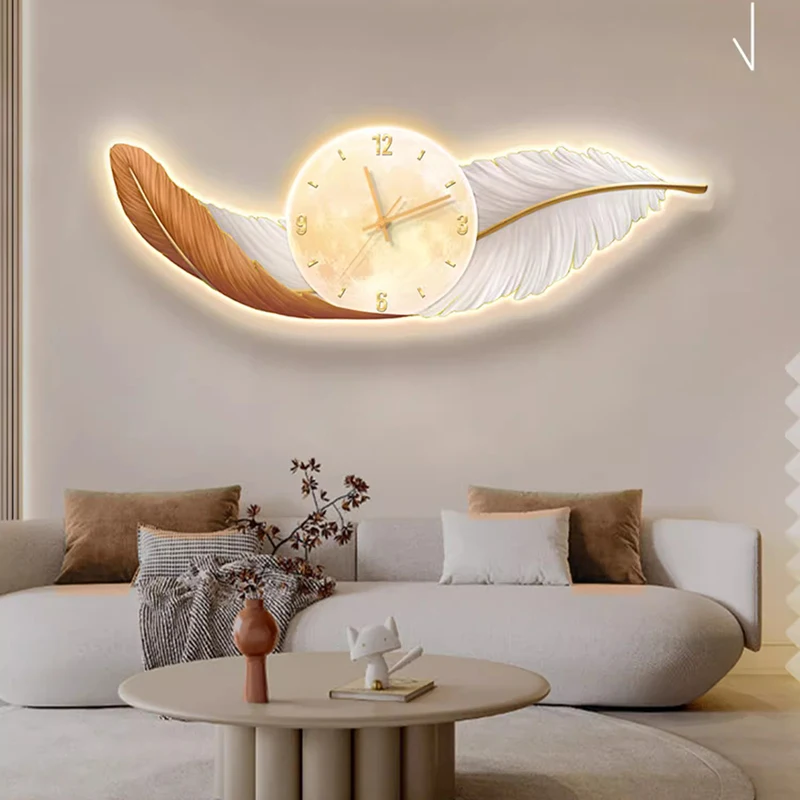 Nordic Minimalist Wall Clocks  - Resin Art Wall Clock ulasan dan harga