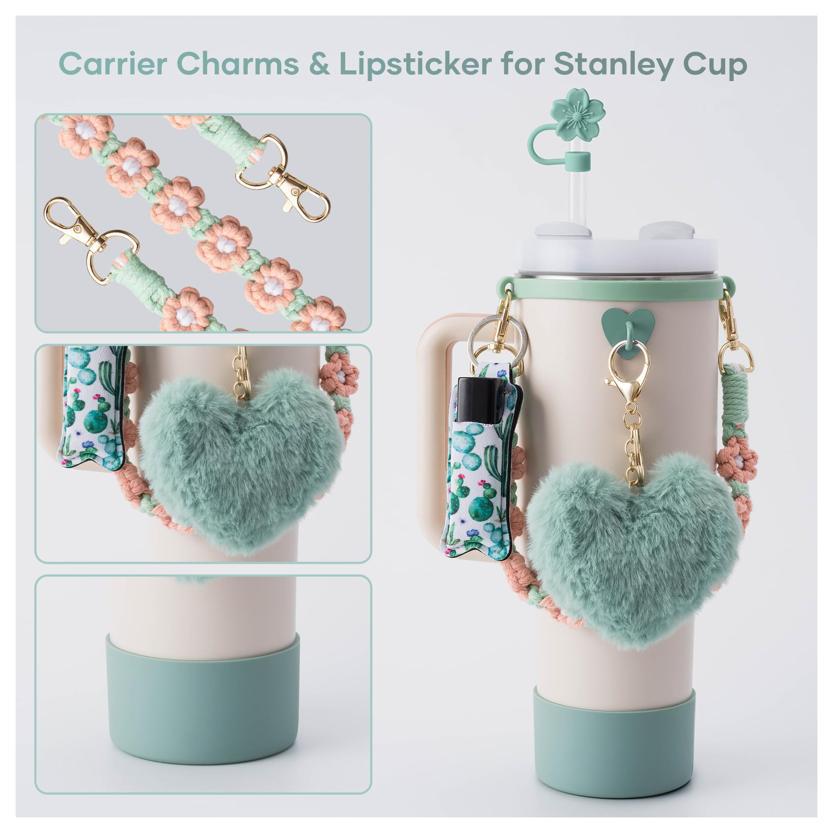 Resin Straw Cap Set for Stanle - Resin Art Bottle ulasan dan harga