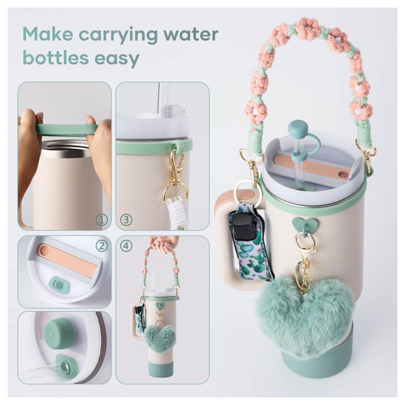 Resin Straw Cap Set for Stanle - Resin Art Bottle ulasan dan harga