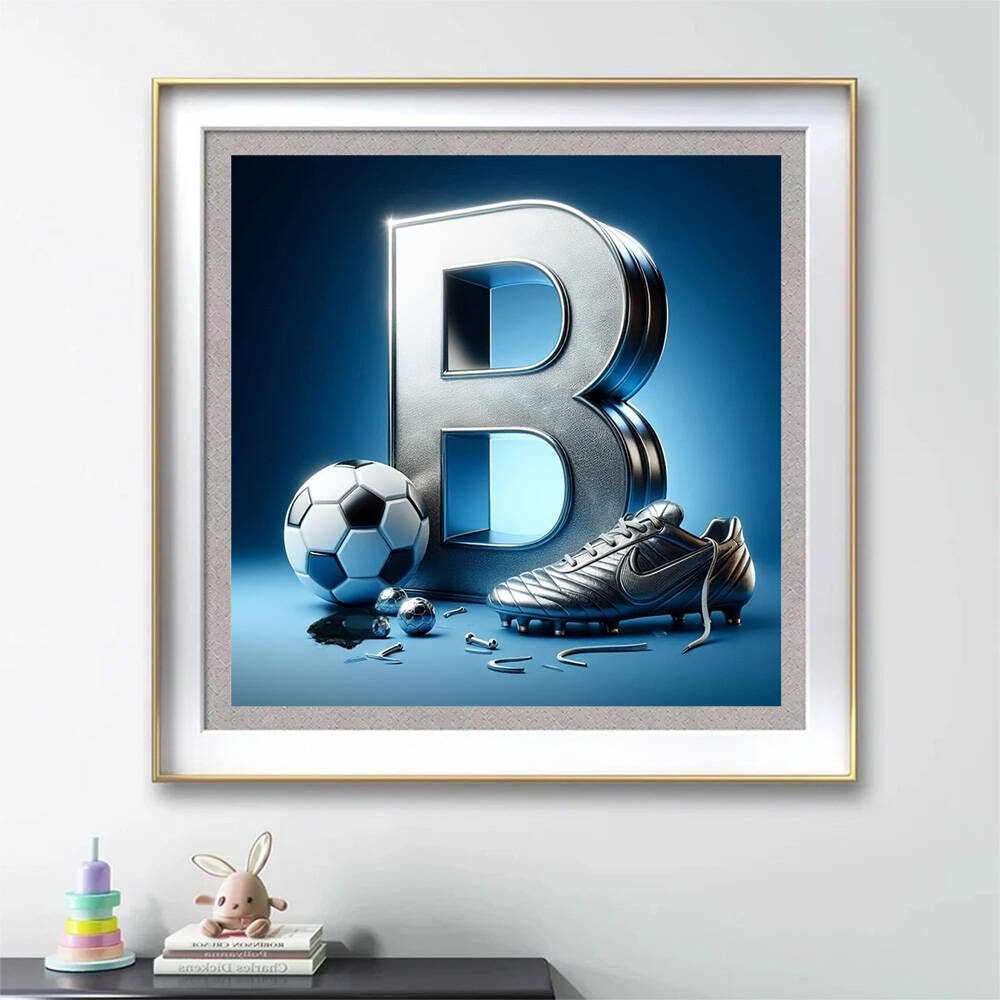 EverShine Diamond Mosaic Lette - Resin Art Alphabet ulasan dan harga