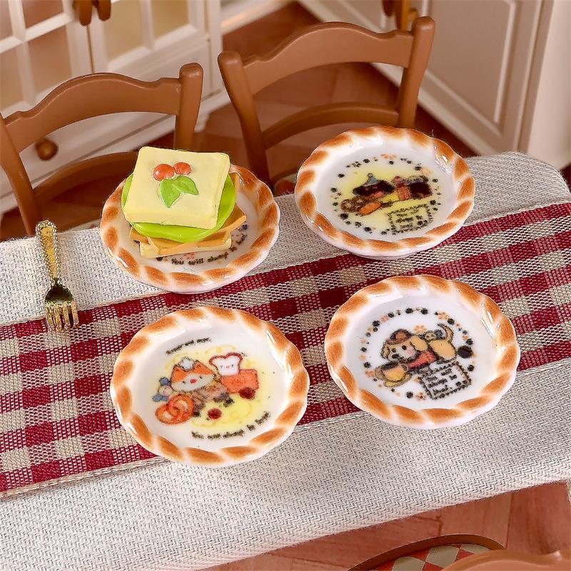 10Pcs/set Dollhouse Miniature  - Resin Art Toys ulasan dan harga