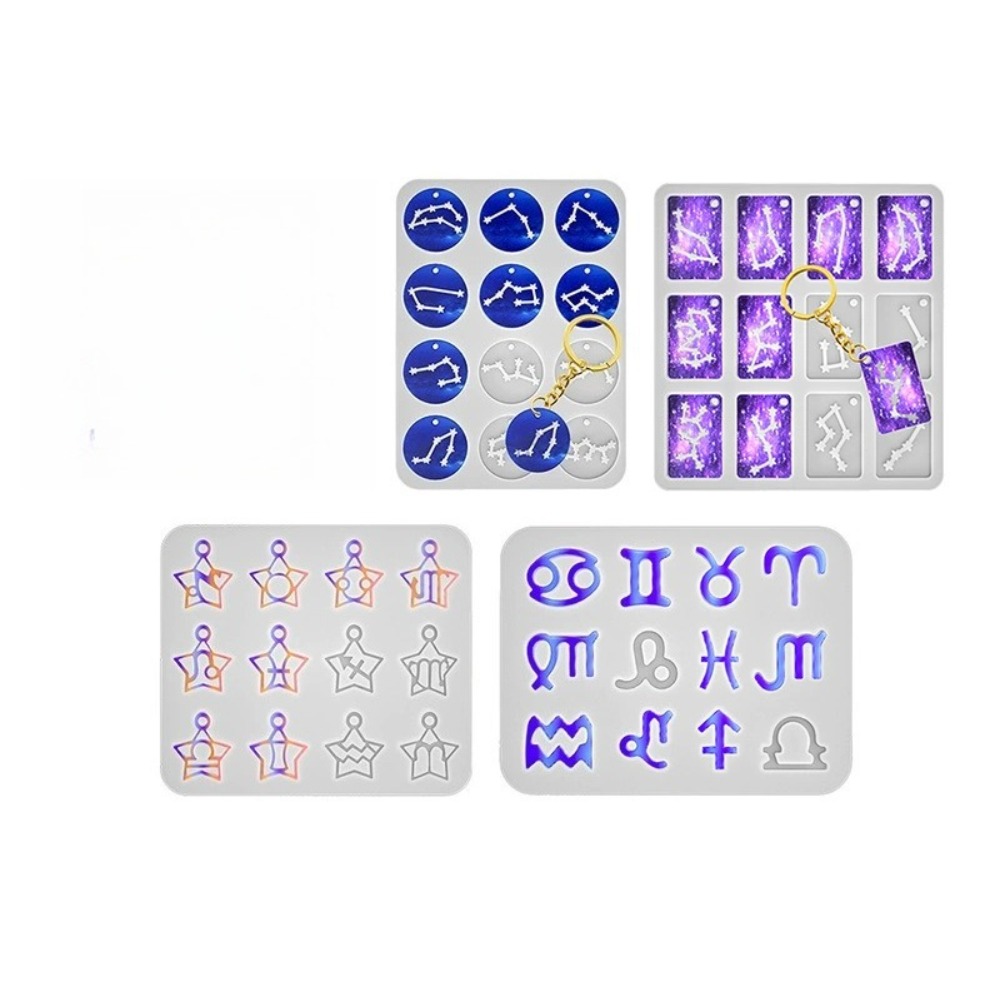 4styles Simple Multipurpose 12 - Resin Art Alphabet ulasan dan harga