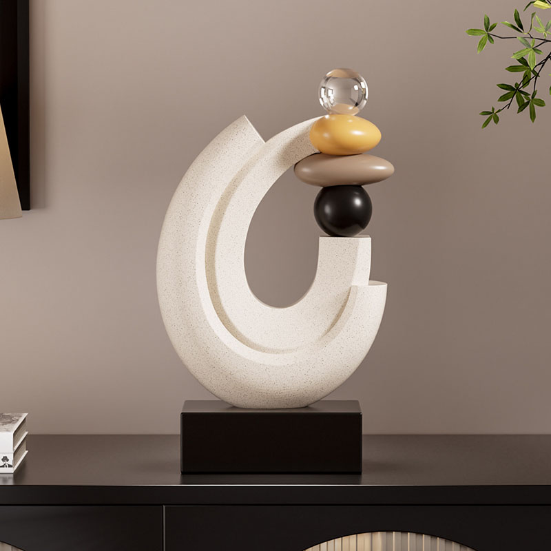 Home Decor Lucky Stone Statue  - Resin Art For Wedding Gift ulasan dan harga