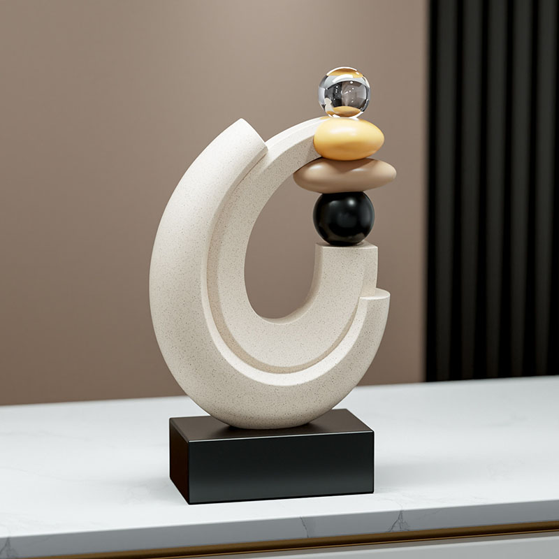 Home Decor Lucky Stone Statue  - Resin Art For Wedding Gift ulasan dan harga