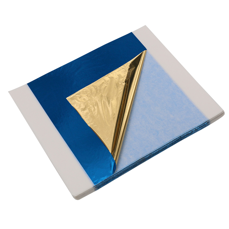 100pcs Imitation Gold Leaf Foi - Resin Art For Wedding Gift ulasan dan harga