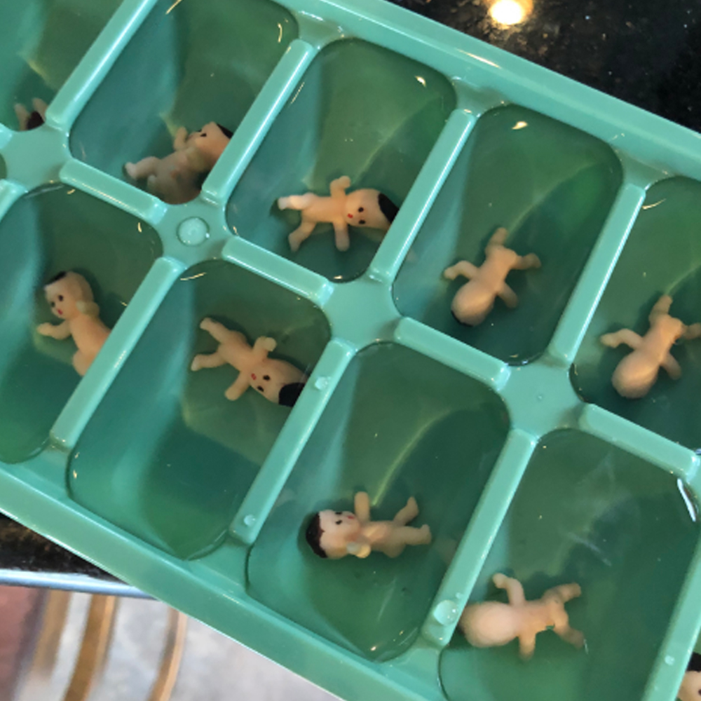 30/60/100Pcs Mini Plastic Babi - Resin Art Bottle ulasan dan harga