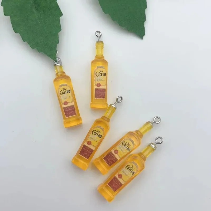 10Pcs/Lot Simulation Beer Bott - Resin Art Bottle ulasan dan harga