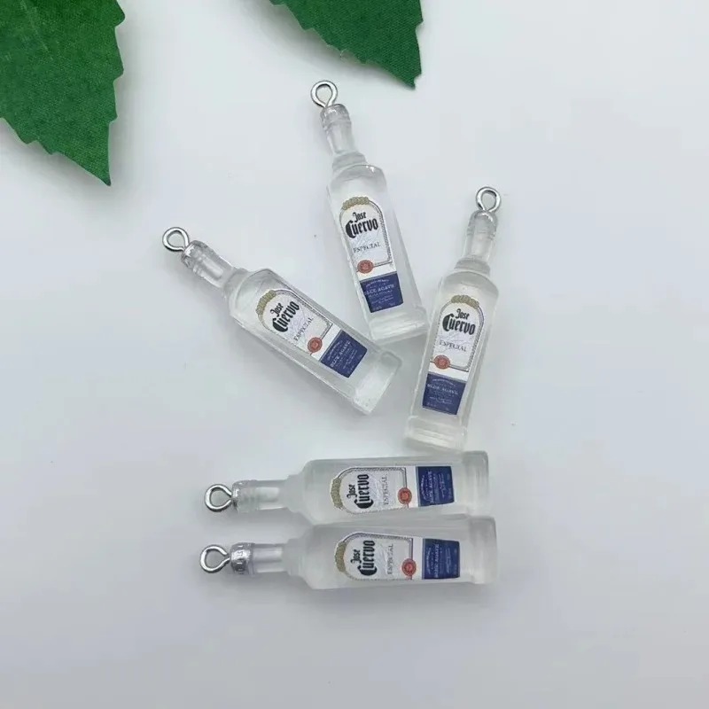 10Pcs/Lot Simulation Beer Bott - Resin Art Bottle ulasan dan harga