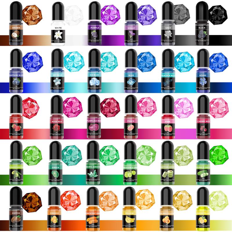 5ml/Bottle Epoxy Resin Pigment - Resin Art Bottle ulasan dan harga