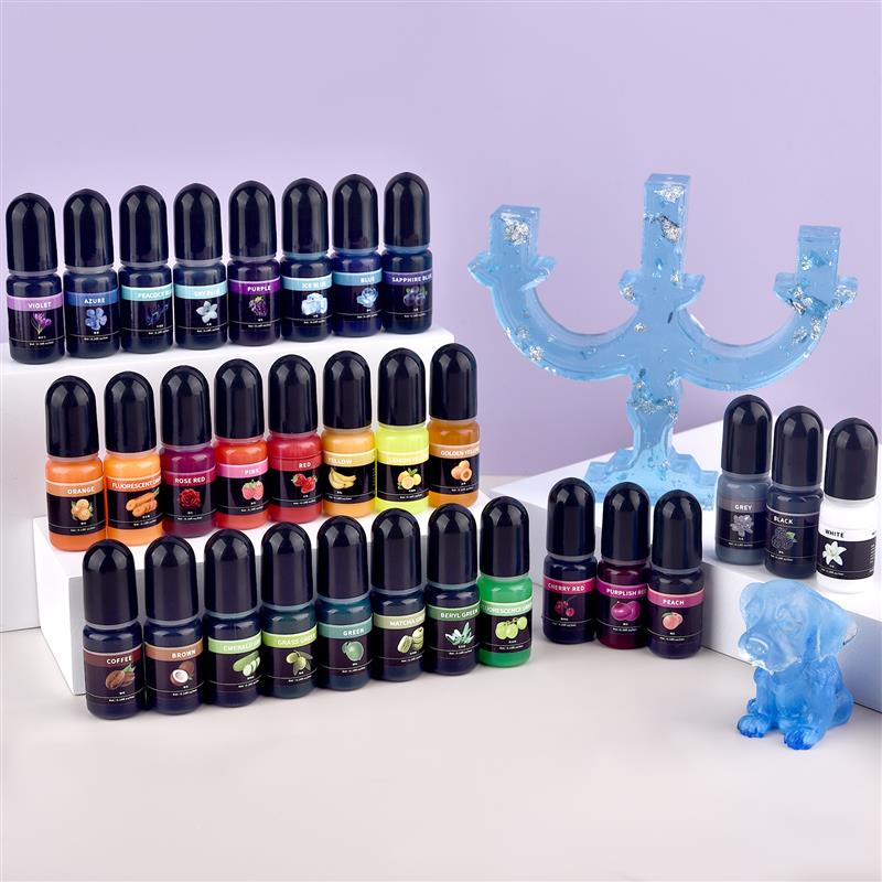 5ml/Bottle Epoxy Resin Pigment - Resin Art Bottle ulasan dan harga