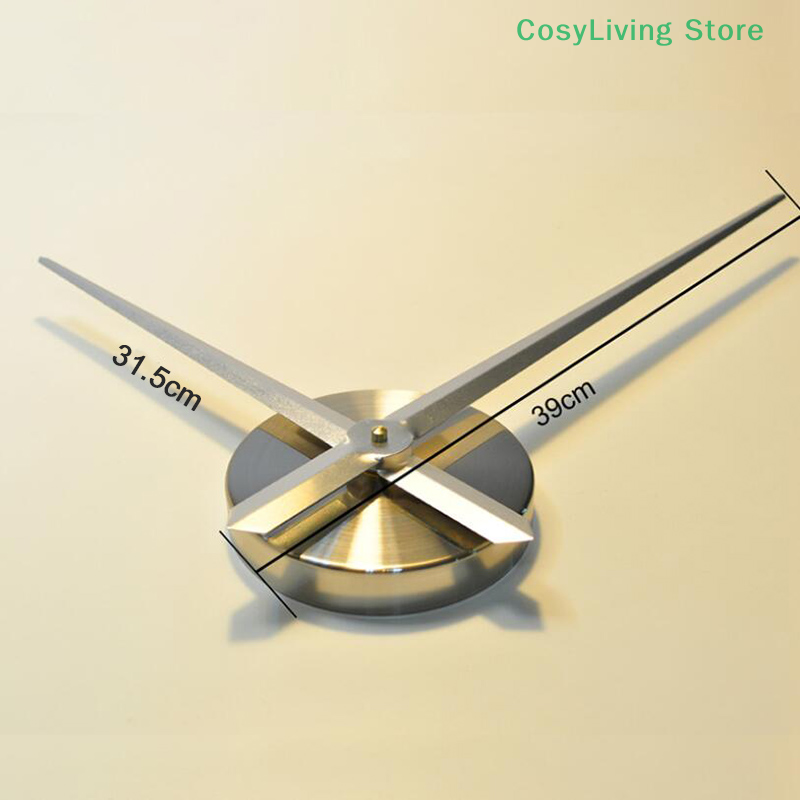 1Set 3D Wall Clock Simple DIY  - Resin Art Wall Clock ulasan dan harga