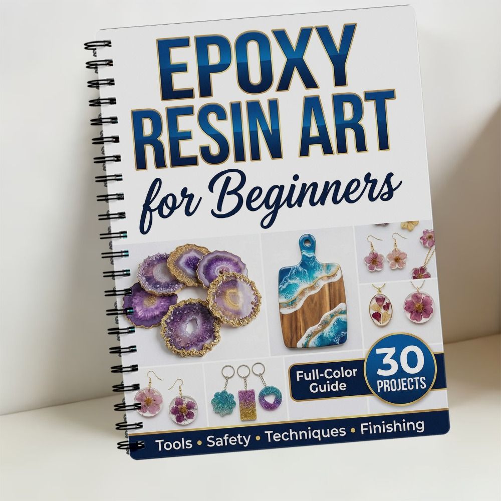 Step-by-Step Epoxy Resin Art H - Resin Art Guide Free ulasan dan harga
