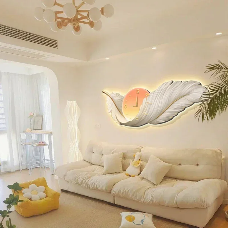 Art Clocks LED Wall Clock Ligh - Resin Art Wall Clock ulasan dan harga