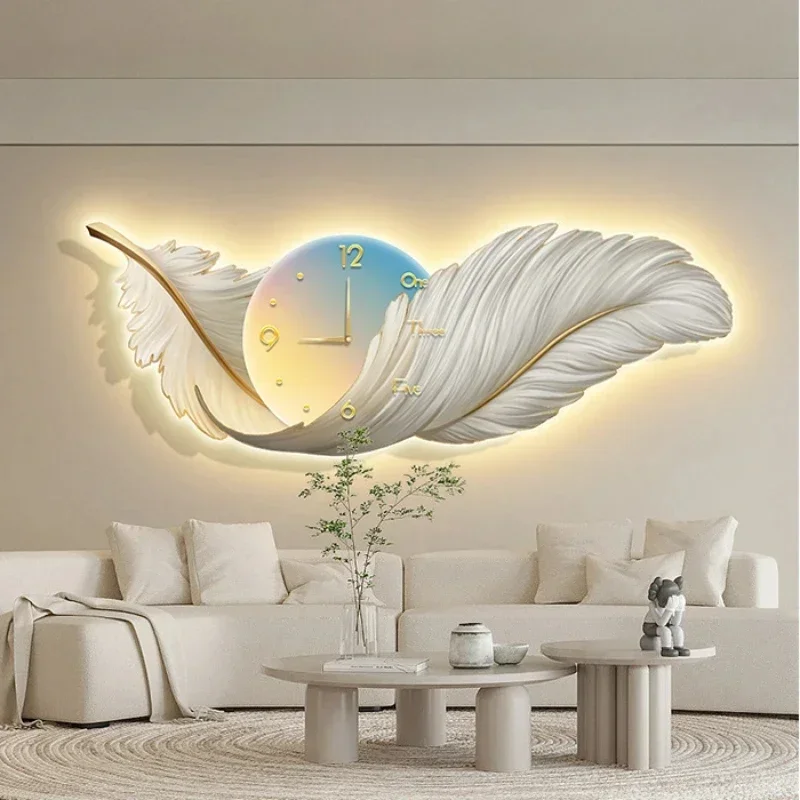 Art Clocks LED Wall Clock Ligh - Resin Art Wall Clock ulasan dan harga