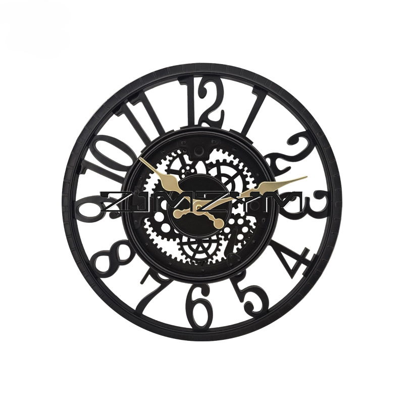 12 Inch Indoor/Outdoor Retro W - Resin Art Wall Clock ulasan dan harga