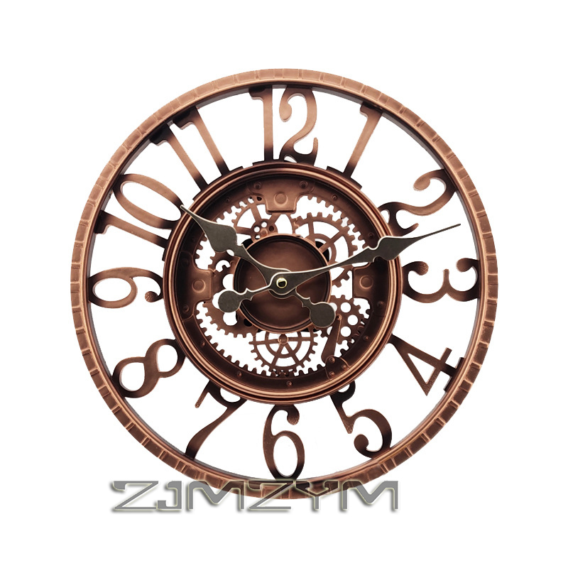 12 Inch Indoor/Outdoor Retro W - Resin Art Wall Clock ulasan dan harga