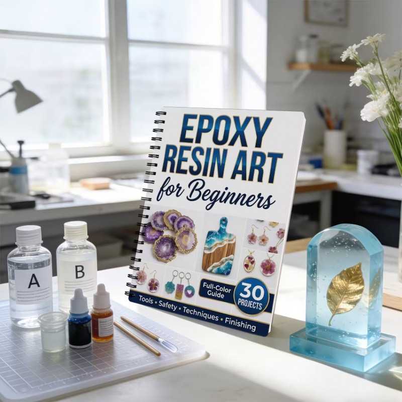 Epoxy Resin Art Handbook Begin - Resin Art Guide Free ulasan dan harga