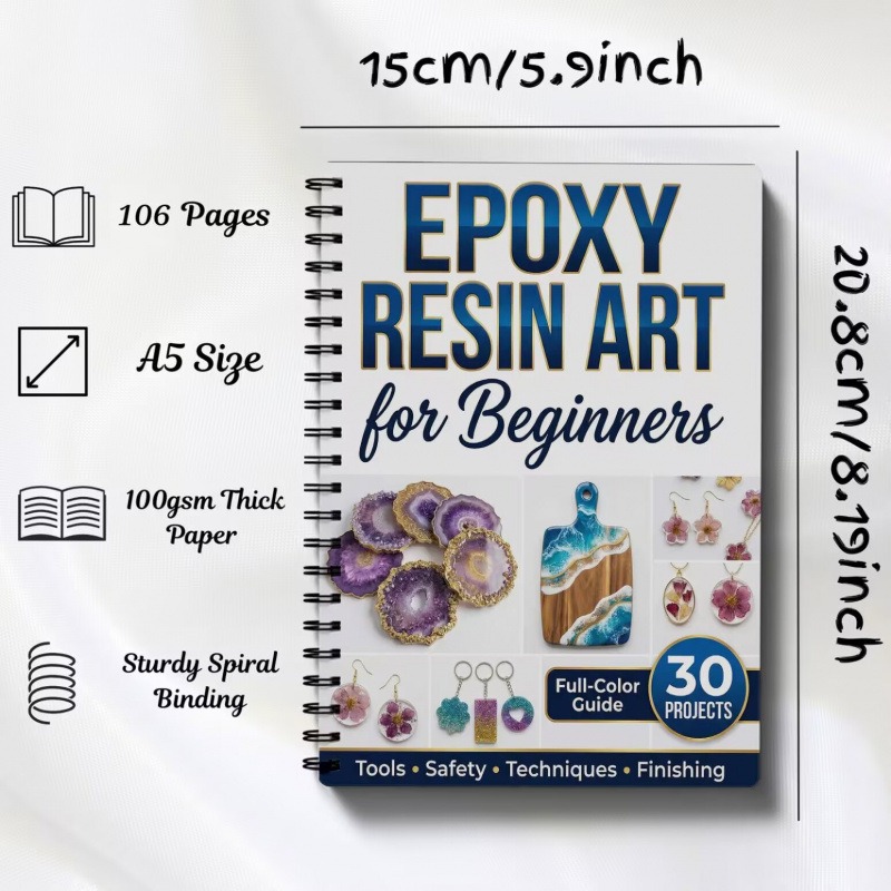 Epoxy Resin Art Handbook Begin - Resin Art Guide Free ulasan dan harga
