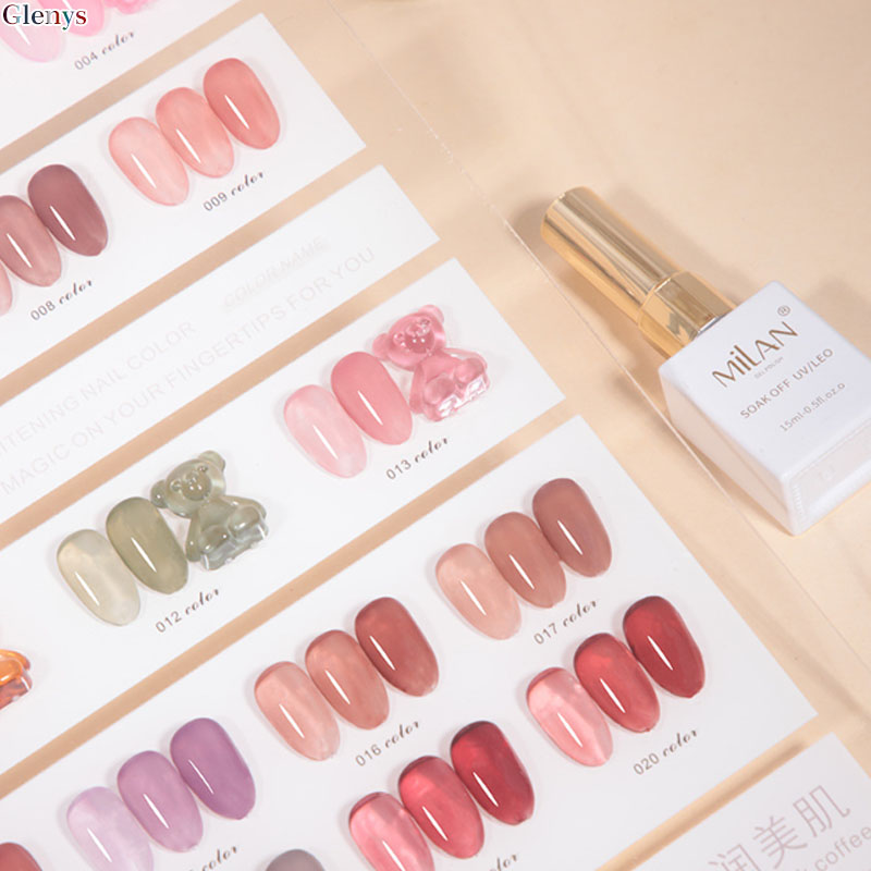 Glenys 24 color nail polish gl - Resin Art Learning ulasan dan harga