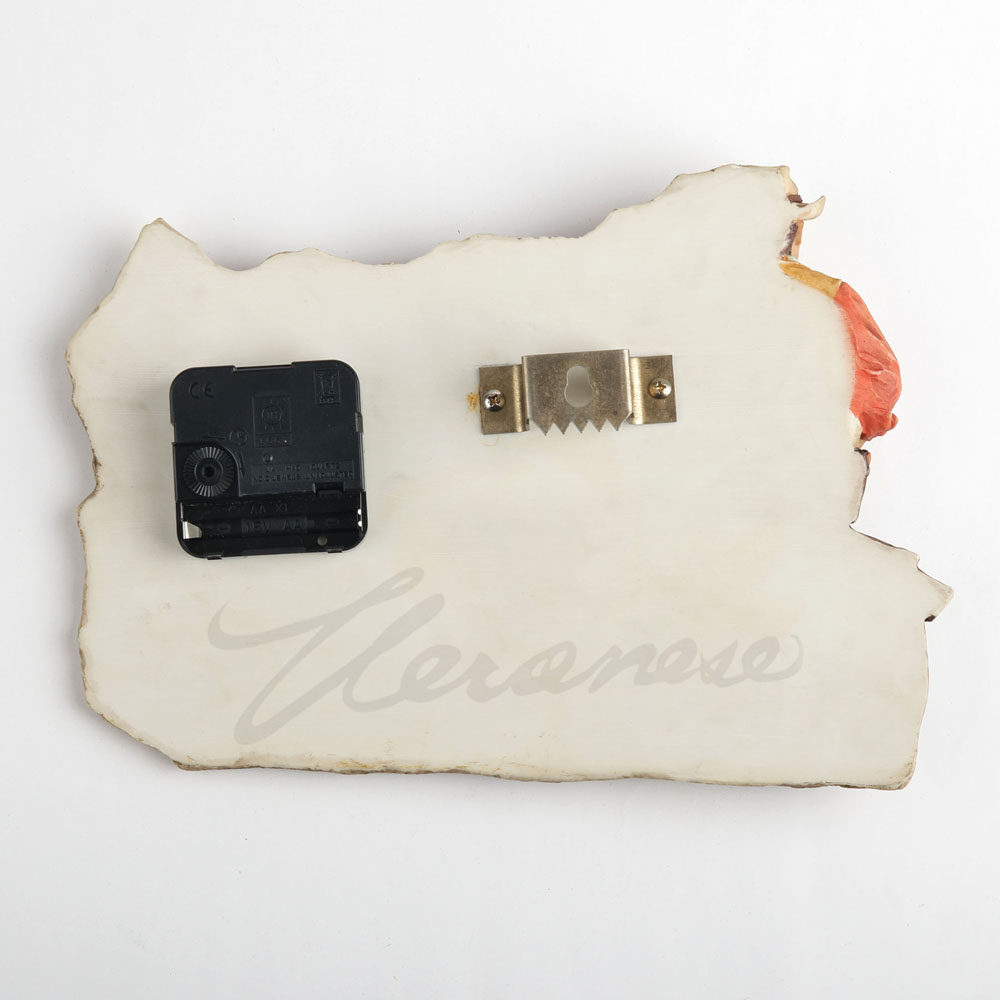 Vintage Western Cowboy Horse R - Resin Art Wall Clock ulasan dan harga