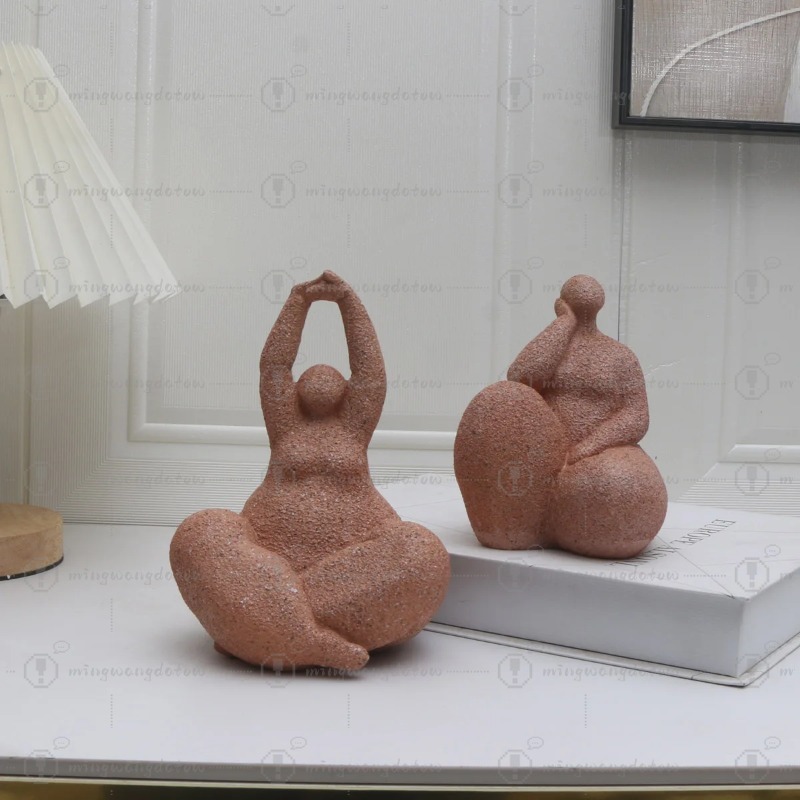 1pc, Sandstone Resin  Chubby W - Resin Art Handmade ulasan dan harga