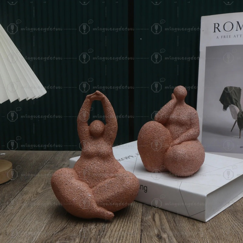 1pc, Sandstone Resin  Chubby W - Resin Art Handmade ulasan dan harga