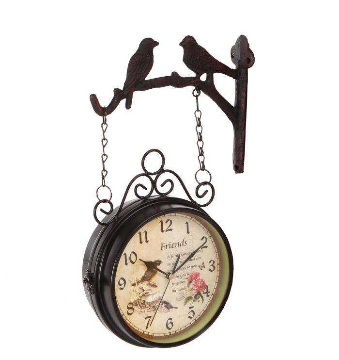 Unique gift -RETRO vintage art - Resin Art Wall Clock ulasan dan harga
