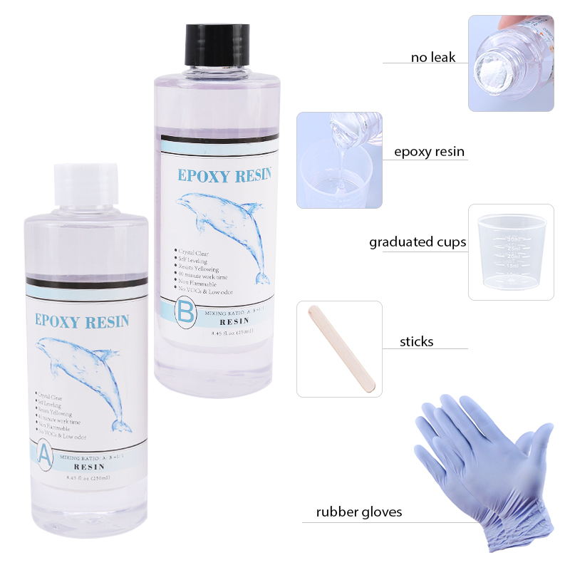 1:1 Clear Epoxy Resin Crystal  - Resin Art Kit For Beginners ulasan dan harga