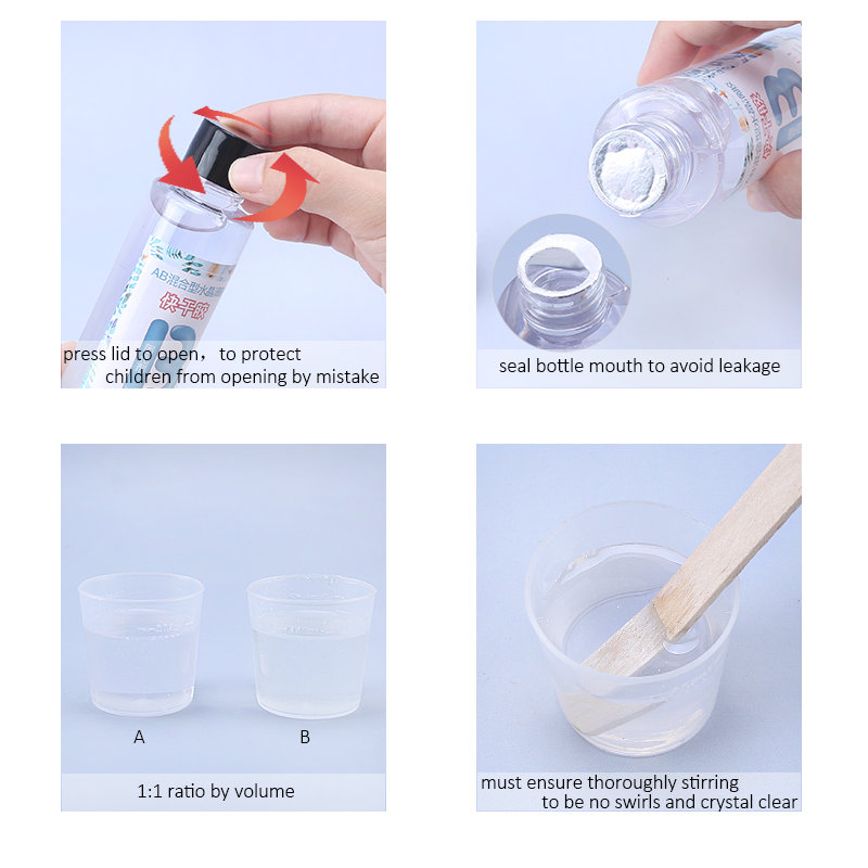 1:1 Clear Epoxy Resin Crystal  - Resin Art Kit For Beginners ulasan dan harga
