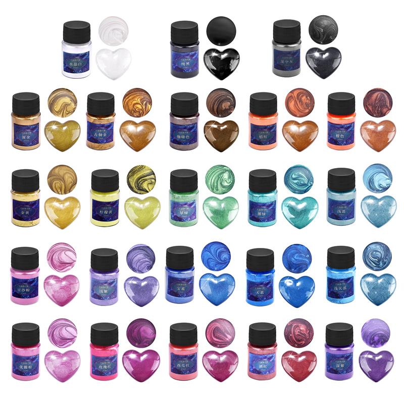 10g/Bottle Pearlescent Powder  - Resin Art Bottle ulasan dan harga