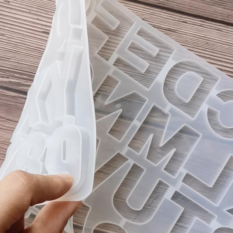 Home DIY Decor 1PC Crystal Epo - Resin Art Alphabet ulasan dan harga