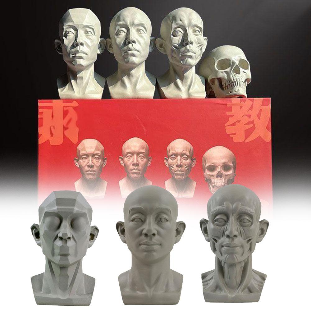 Art Plaster Portrait Teaching  - Resin Art Learning ulasan dan harga