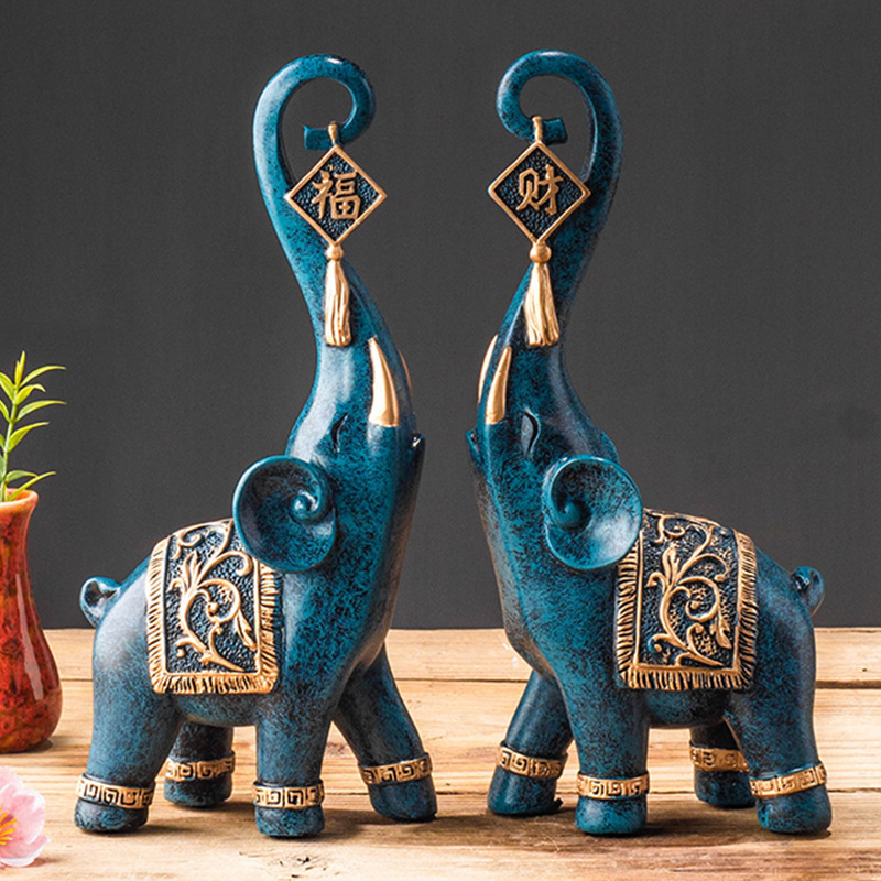 One Pair Chinese Style Lucky W - Resin Art For Wedding Gift ulasan dan harga