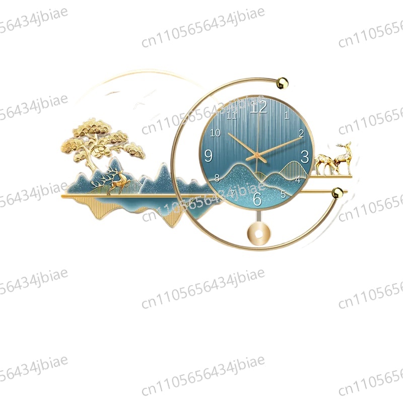 Art Mural Wall Clocks Luxury D - Resin Art Wall Clock ulasan dan harga