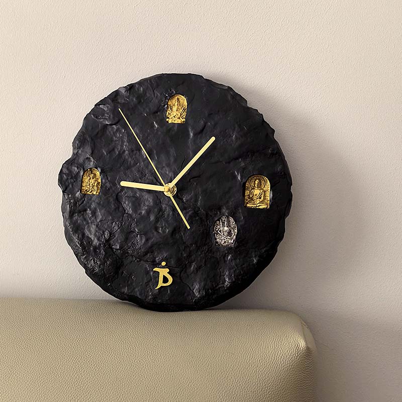 ‌French Vintage Wall Art, Plas - Resin Art Wall Clock ulasan dan harga